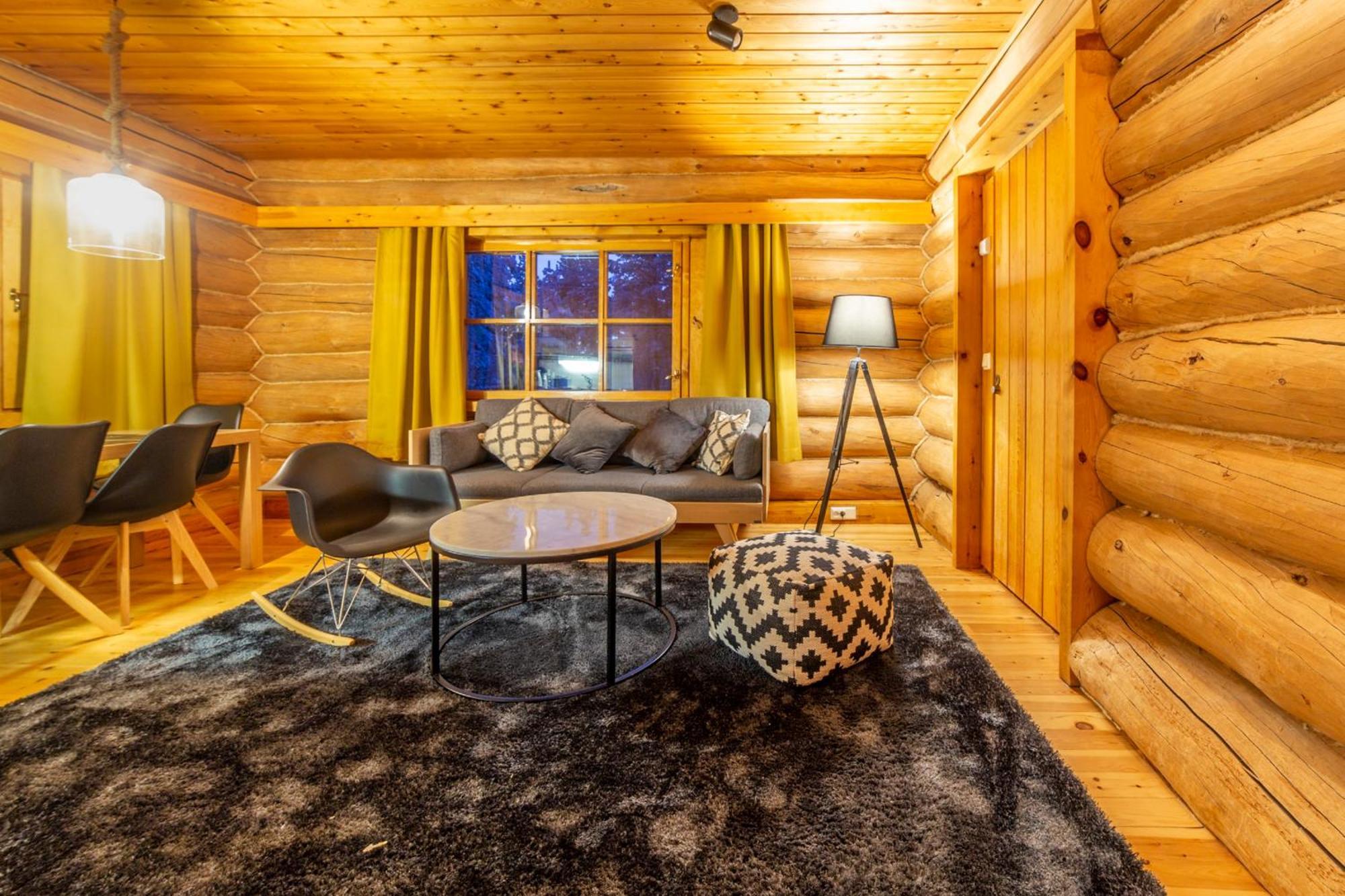 Kuukkeli Log Houses Aurora Resort Сааріселькя Номер фото