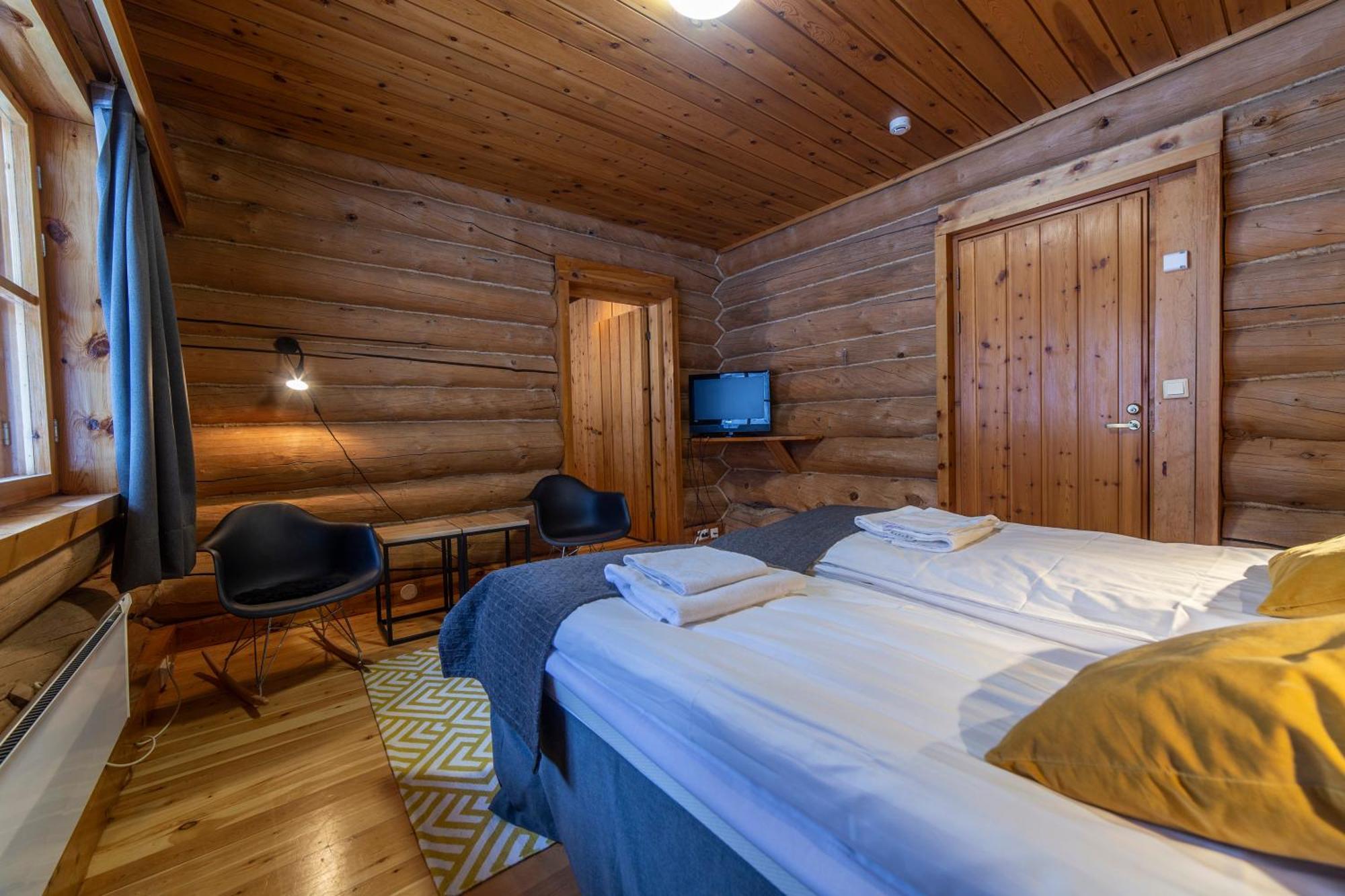 Kuukkeli Log Houses Aurora Resort Сааріселькя Номер фото