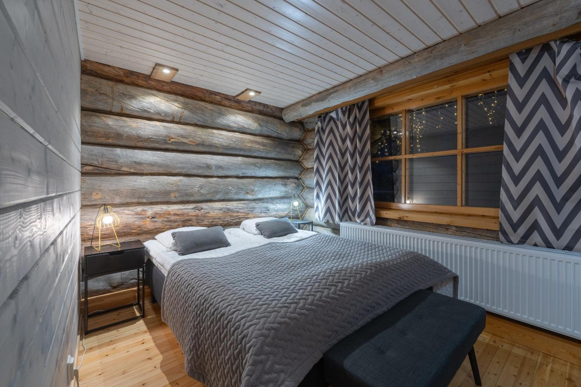 Kuukkeli Log Houses Aurora Resort Сааріселькя Екстер'єр фото
