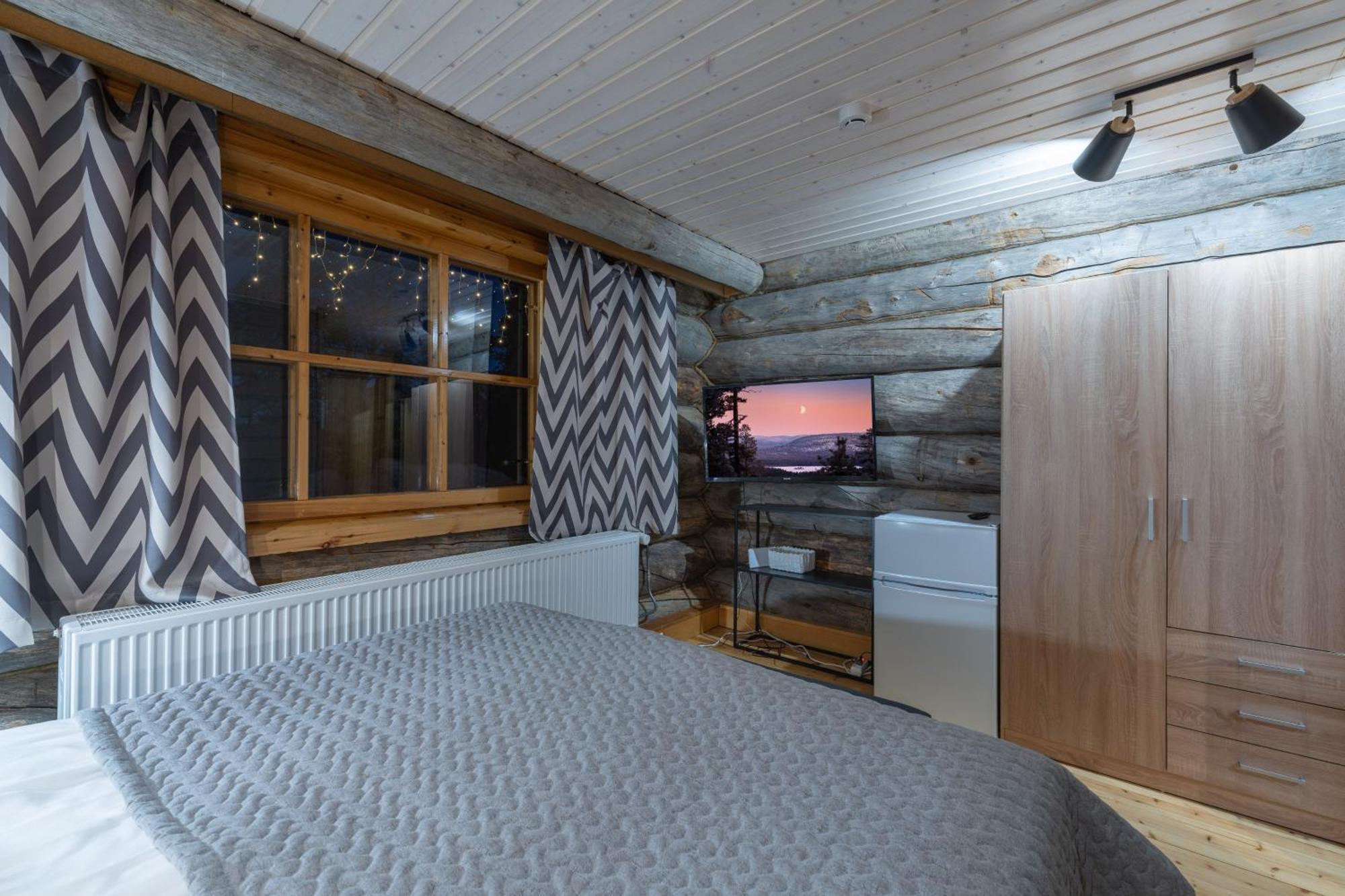 Kuukkeli Log Houses Aurora Resort Сааріселькя Номер фото