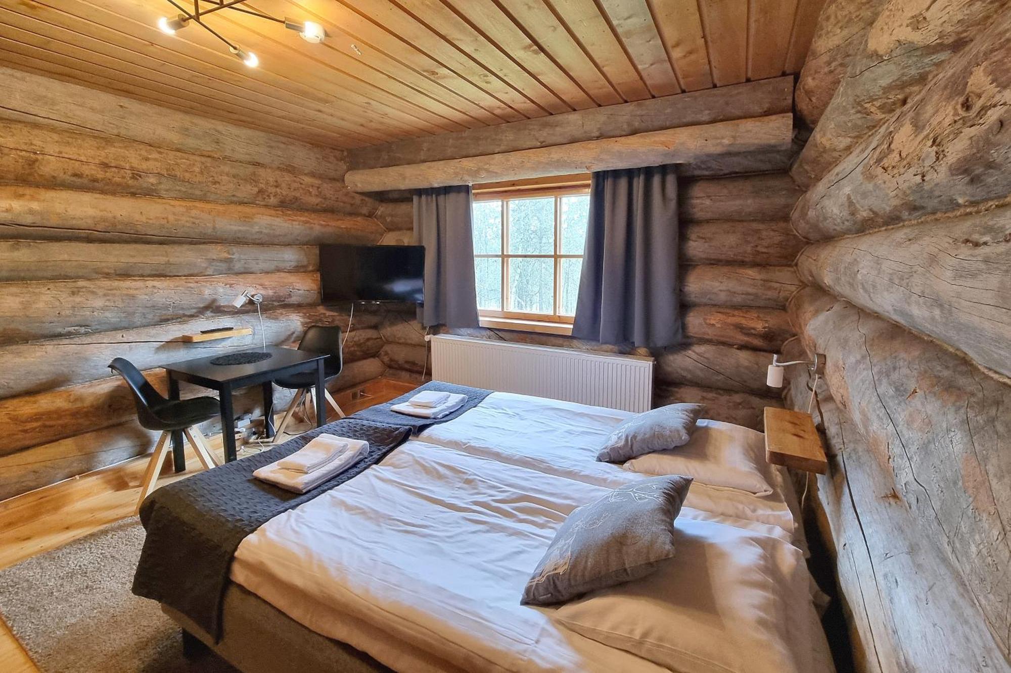 Kuukkeli Log Houses Aurora Resort Сааріселькя Номер фото