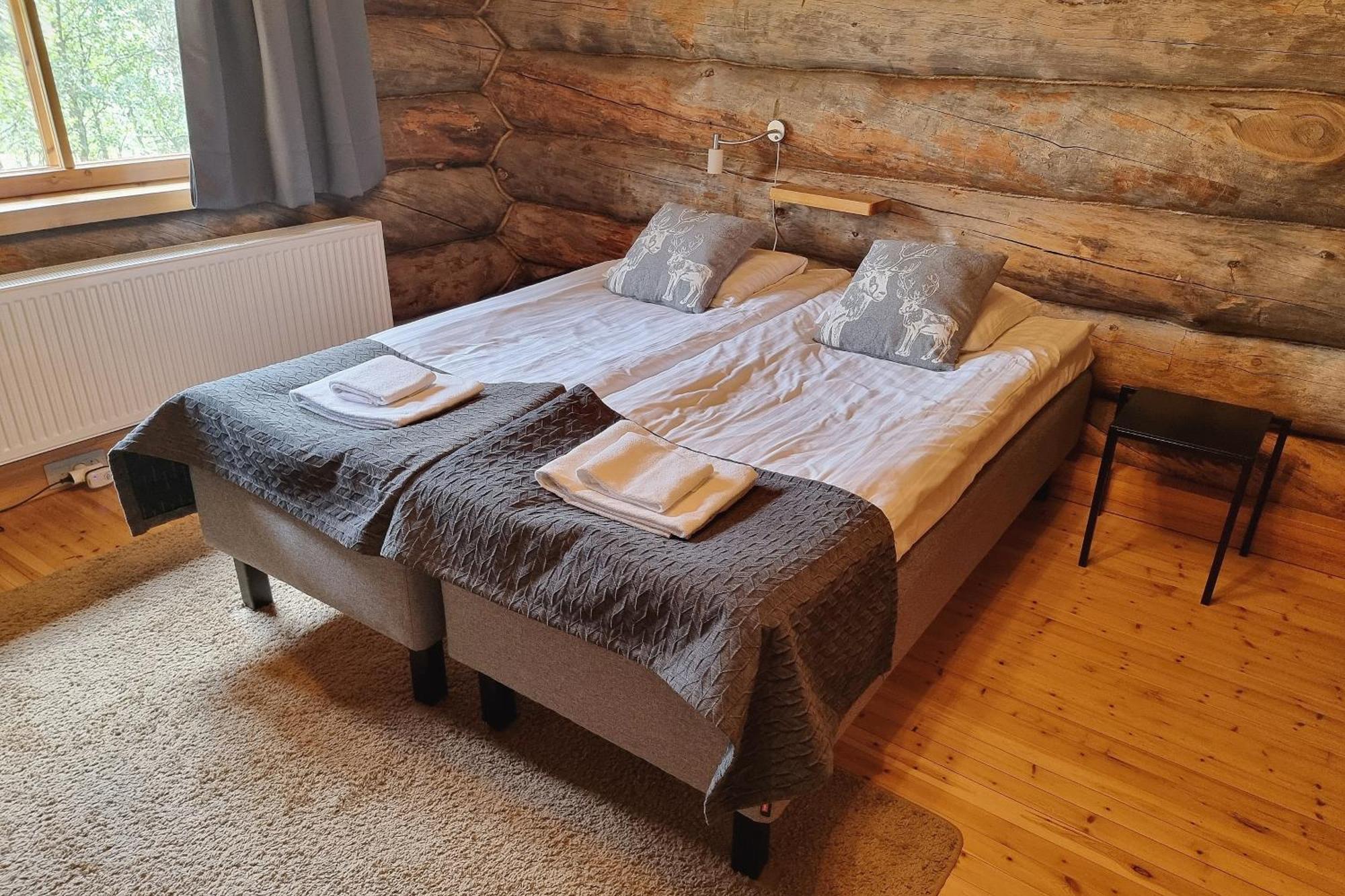Kuukkeli Log Houses Aurora Resort Сааріселькя Номер фото