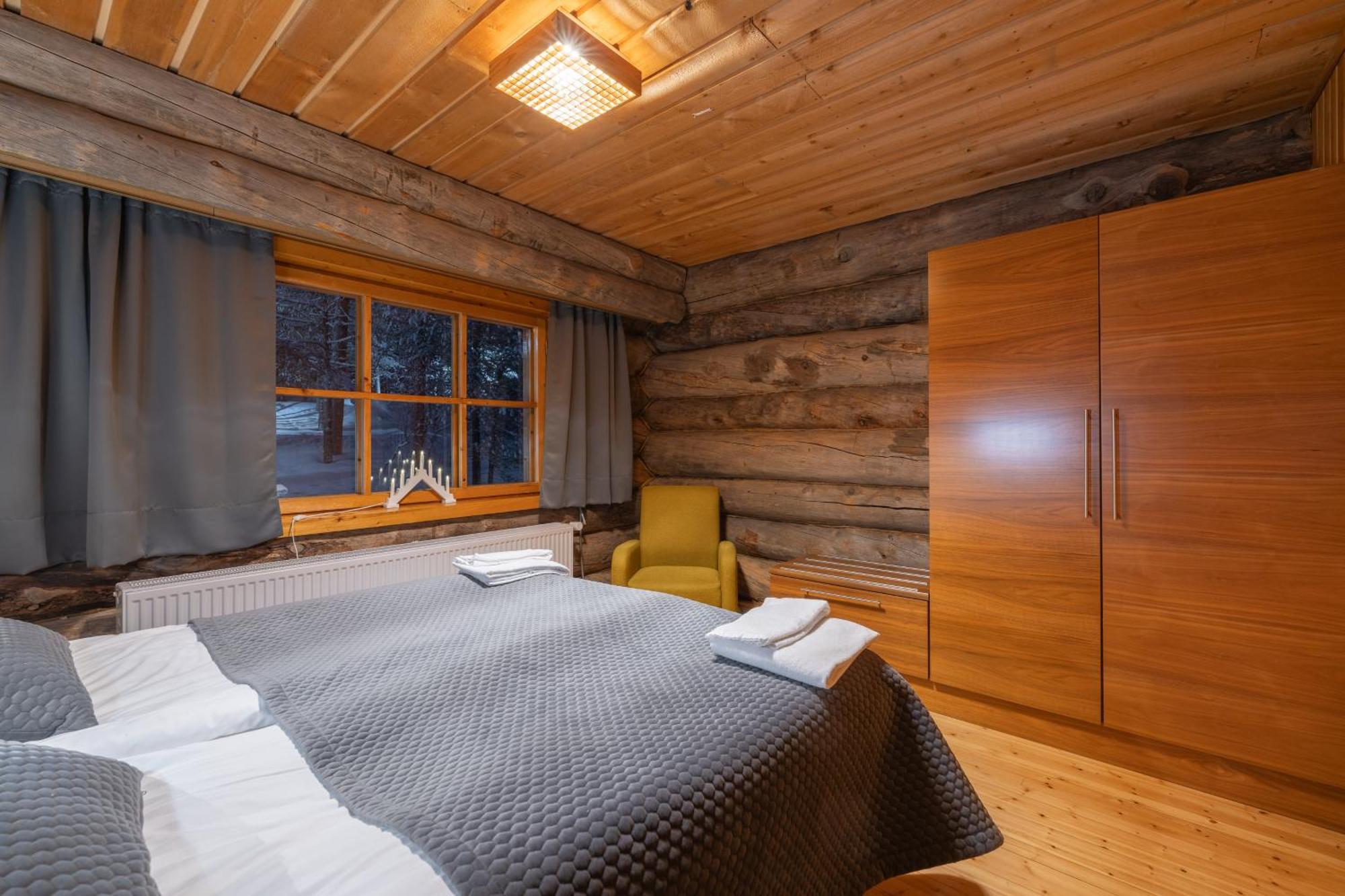 Kuukkeli Log Houses Aurora Resort Сааріселькя Номер фото